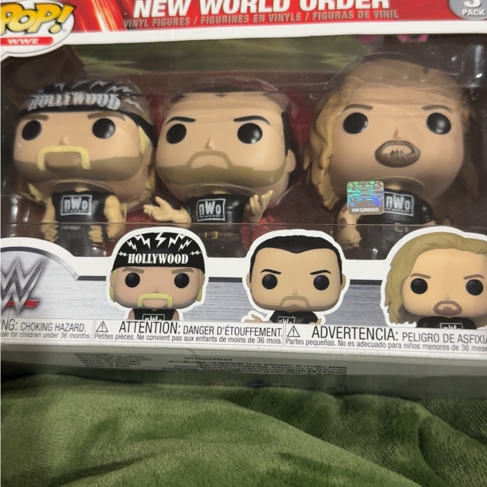 Funko Pop WWE NWO Trio Pack - Black and White
